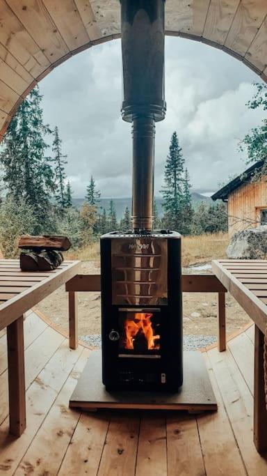 Peaceful Oasis. Panoramic Forest- & Mountain View. Sauna. Beitostolen Luaran gambar
