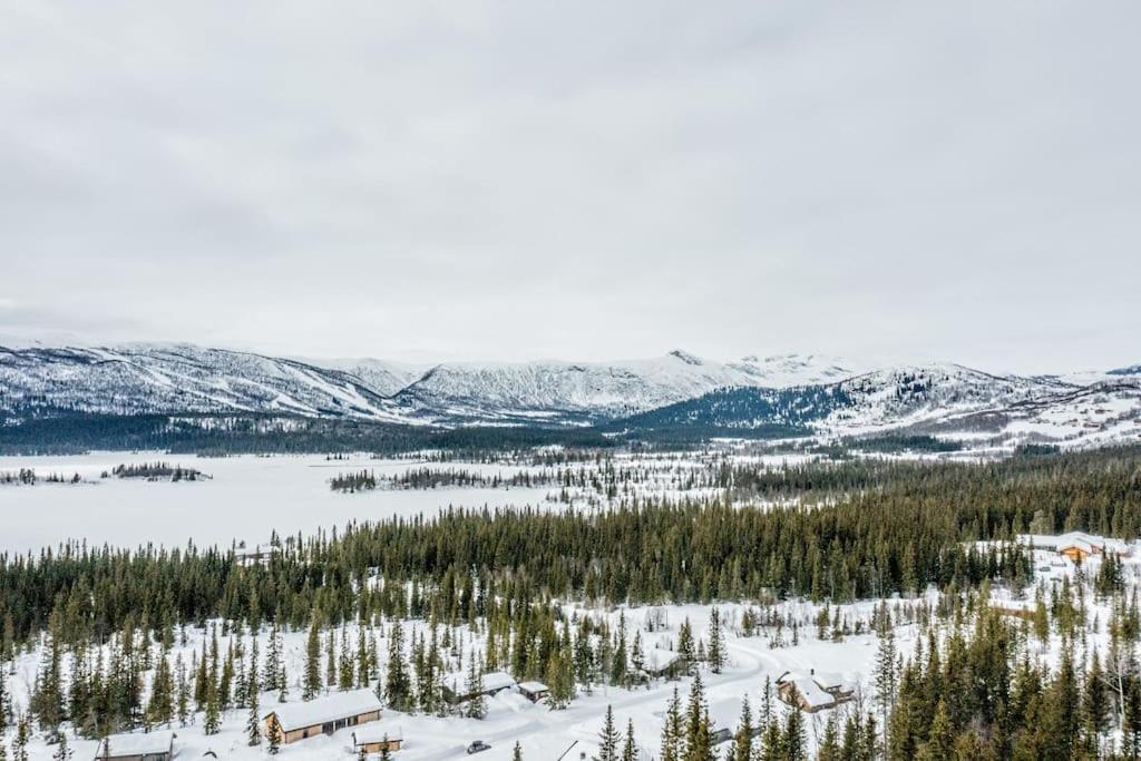 Peaceful Oasis. Panoramic Forest- & Mountain View. Sauna. Beitostolen Luaran gambar