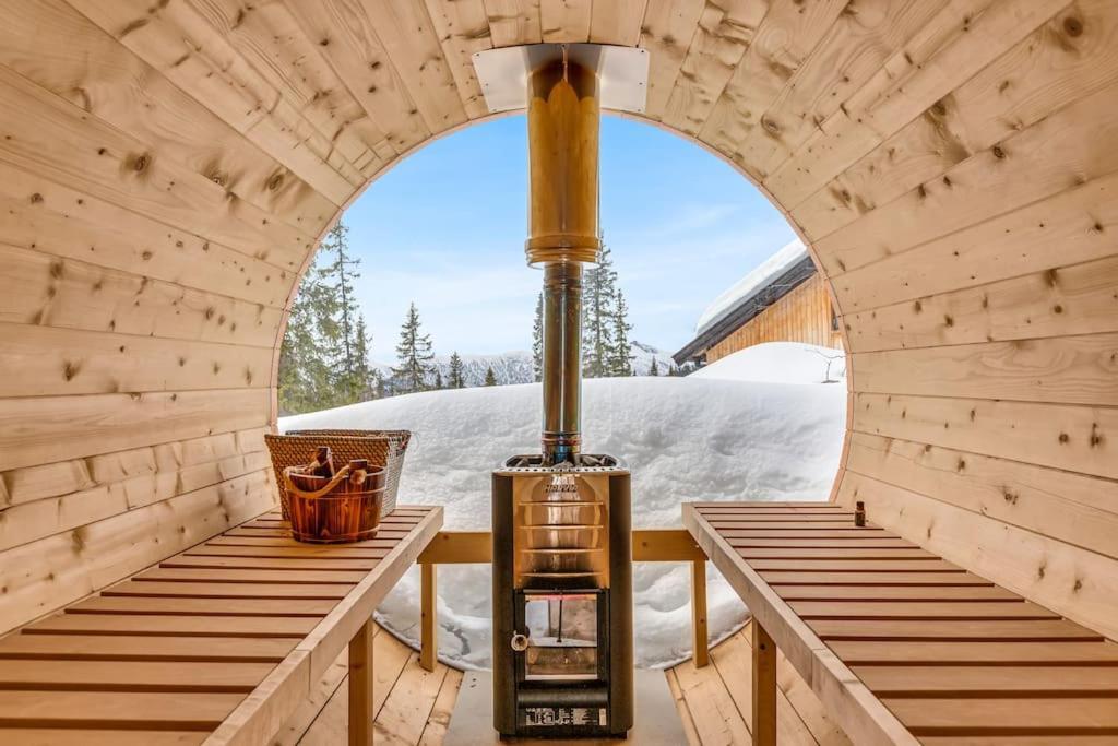 Peaceful Oasis. Panoramic Forest- & Mountain View. Sauna. Beitostolen Luaran gambar