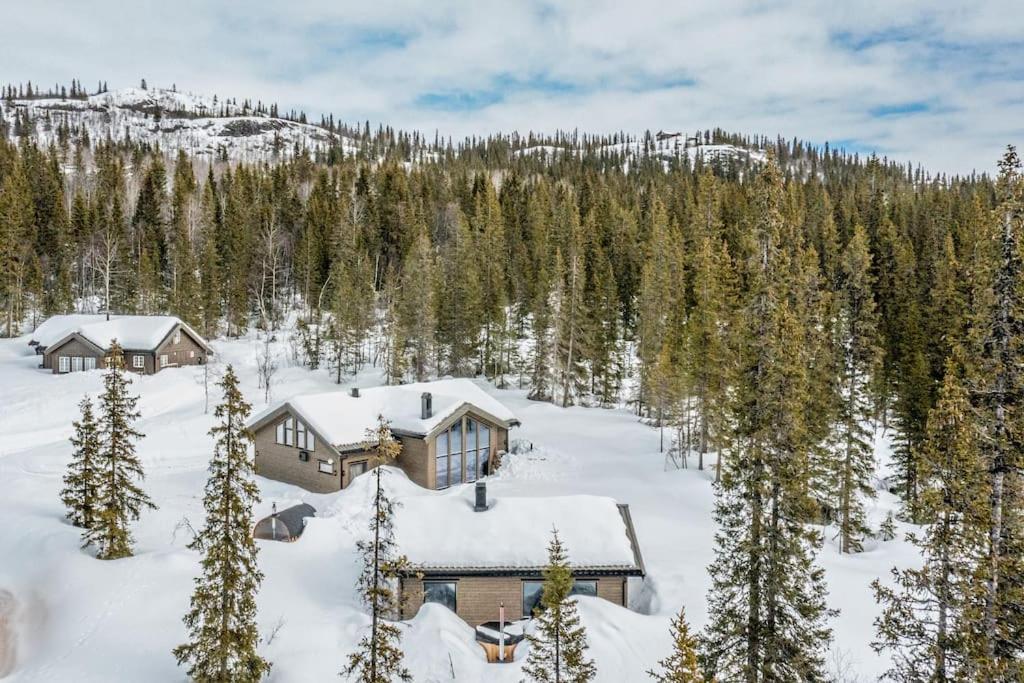 Peaceful Oasis. Panoramic Forest- & Mountain View. Sauna. Beitostolen Luaran gambar